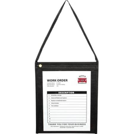 C-Line Products C-Line Products CLI74112 9 x 12 in. Fabric Hanging Strap Shop Ticket Holder - Pack of 15 CLI74112